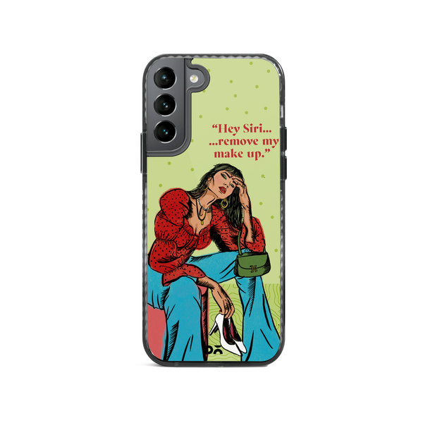 

DailyObjects Hey Siri Stride 2.0 Case Cover For Samsung Galaxy S21