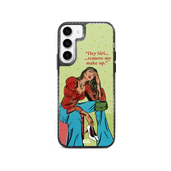 

DailyObjects Hey Siri Stride 2.0 Case Cover For Samsung Galaxy S23 Plus