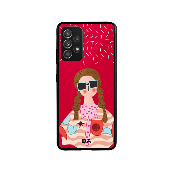 

DailyObjects Hipster Glass Case Cover For Samsung Galaxy A52