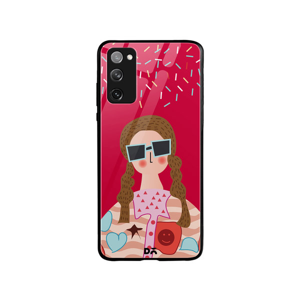

DailyObjects Hipster Glass Case Cover For Samsung Galaxy S20 FE