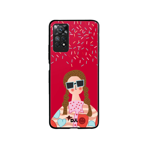 

DailyObjects Hipster Glass Case Cover For Xiaomi Redmi Note 11 Pro