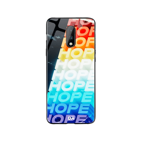 

DailyObjects Hope Glass Case Cover For OnePlus 7