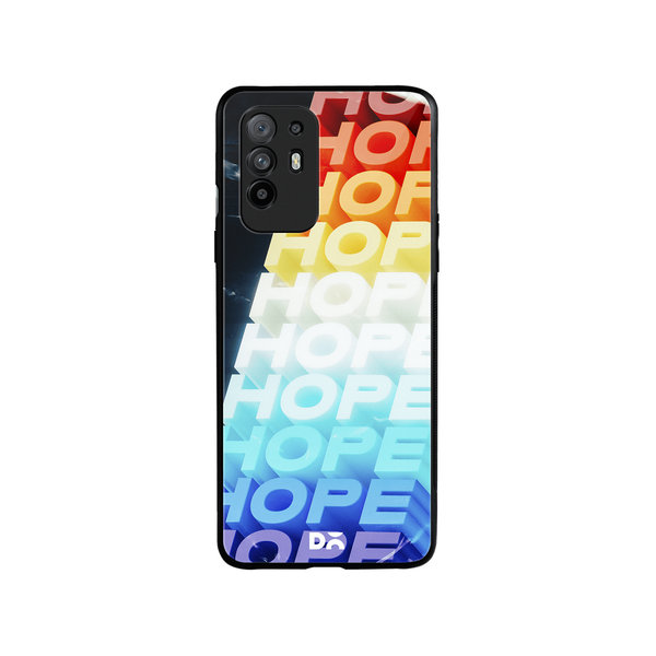 DailyObjects Hope Glass Case Cover For Oppo F19 Pro Plus