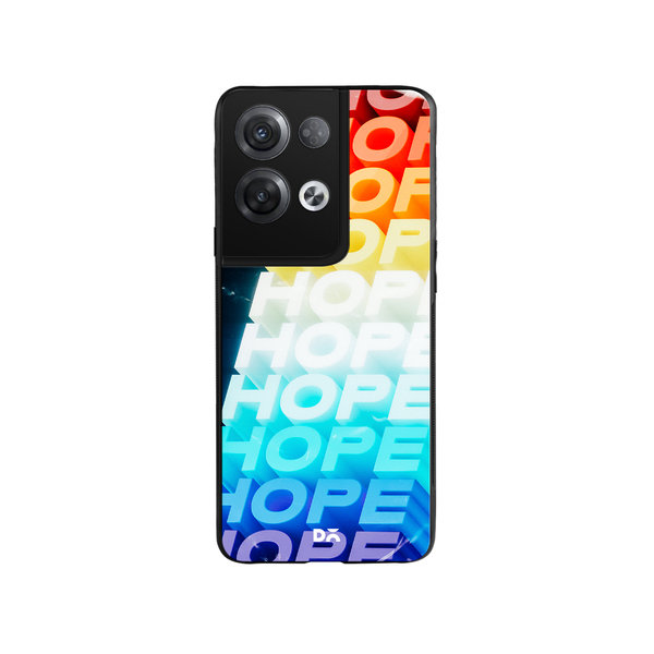 

DailyObjects Hope Glass Case Cover For Oppo Reno 8