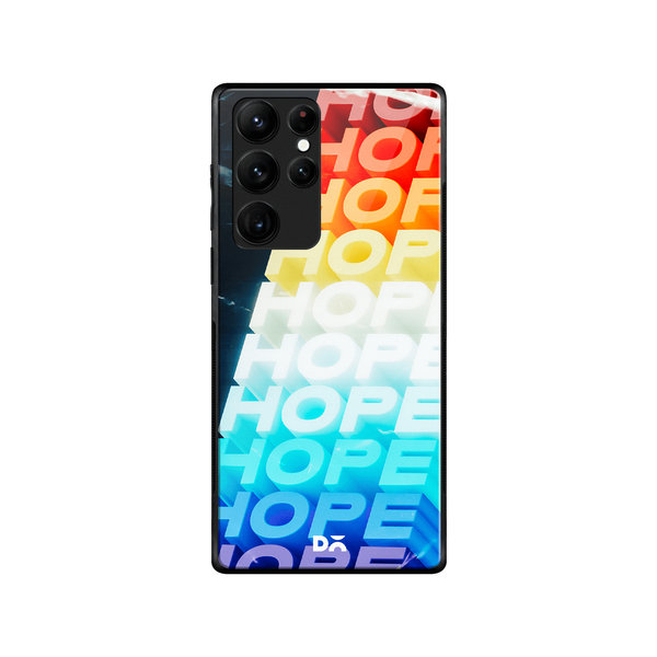 

DailyObjects Hope Glass Case Cover For Samsung Galaxy S22 Ultra