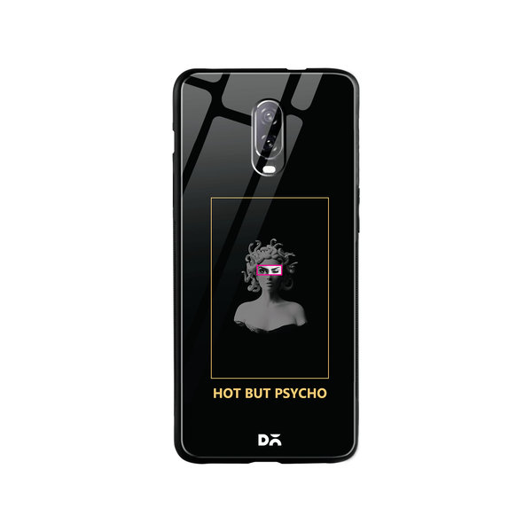 

DailyObjects Hot Psycho Glass Case Cover For OnePlus 7