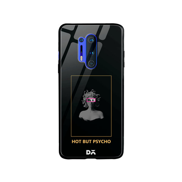 

DailyObjects Hot Psycho Glass Case Cover For OnePlus 8 Pro