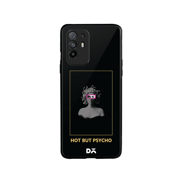 

DailyObjects Hot Psycho Glass Case Cover For Oppo F19 Pro Plus