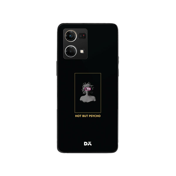 

DailyObjects Hot Psycho Glass Case Cover For Oppo F21 Pro
