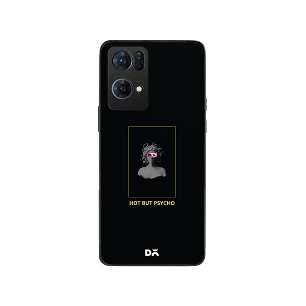 

DailyObjects Hot Psycho Glass Case Cover For Oppo Reno 7 Pro