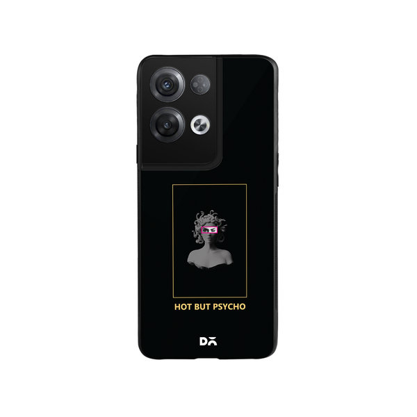 

DailyObjects Hot Psycho Glass Case Cover For Oppo Reno 8 Pro Plus