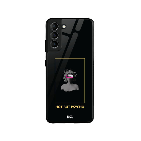 

DailyObjects Hot Psycho Glass Case Cover For Samsung Galaxy S21