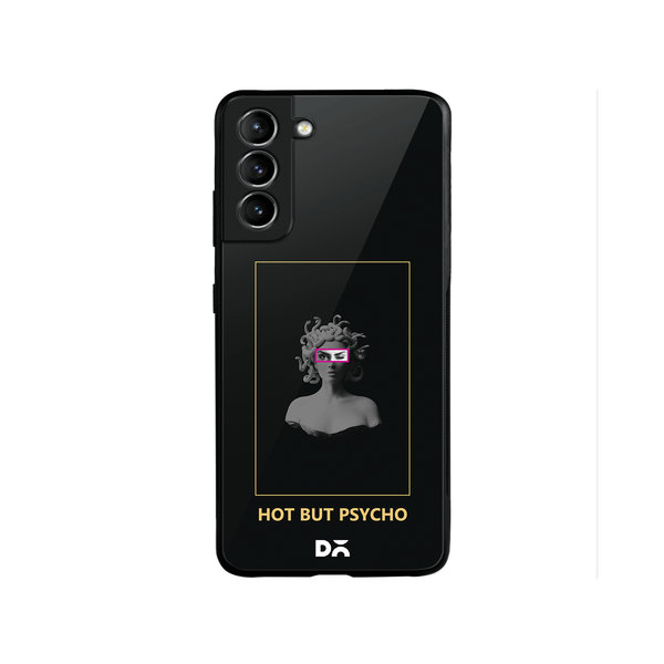 

DailyObjects Hot Psycho Glass Case Cover For Samsung Galaxy S22