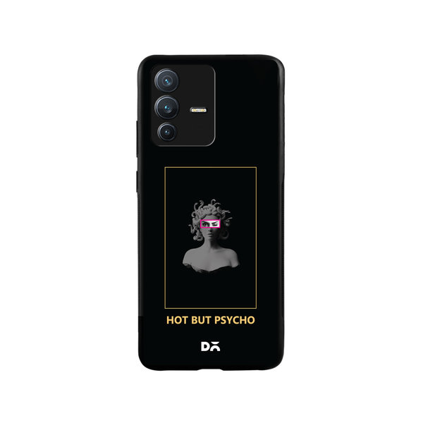 

DailyObjects Hot Psycho Glass Case Cover For Vivo V23 Pro