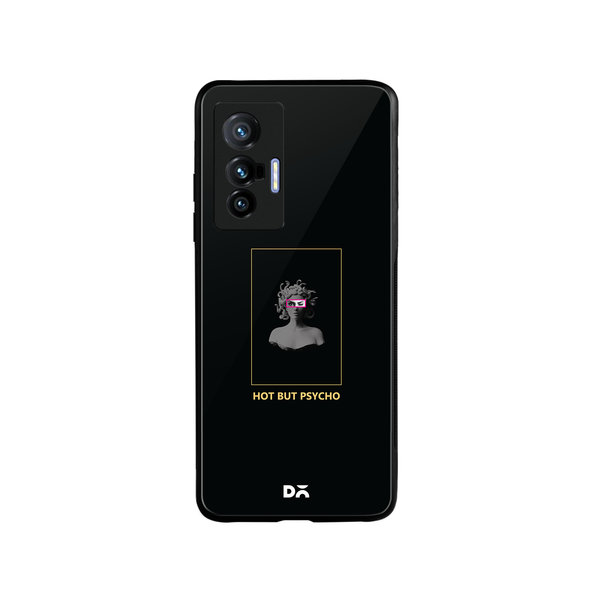 

DailyObjects Hot Psycho Glass Case Cover For Vivo X70