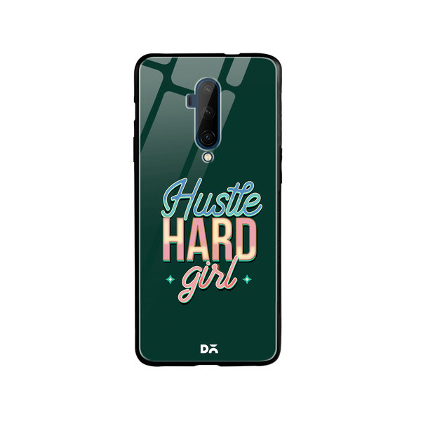 

DailyObjects Hustle Glass Case Cover For OnePlus 7T Pro