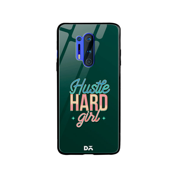 

DailyObjects Hustle Glass Case Cover For OnePlus 8 Pro