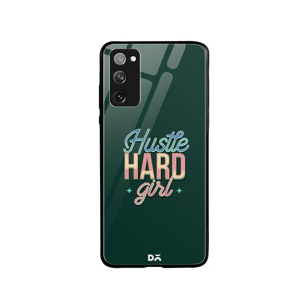 

DailyObjects Hustle Glass Case Cover For Samsung Galaxy S20 FE