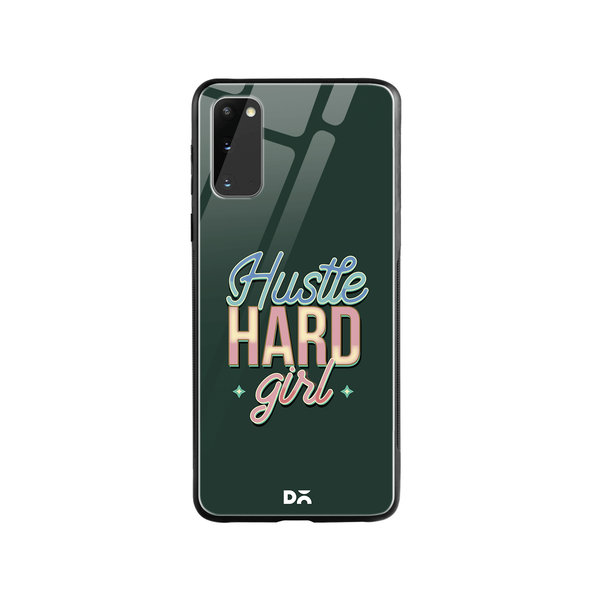 

DailyObjects Hustle Glass Case Cover For Samsung Galaxy S20