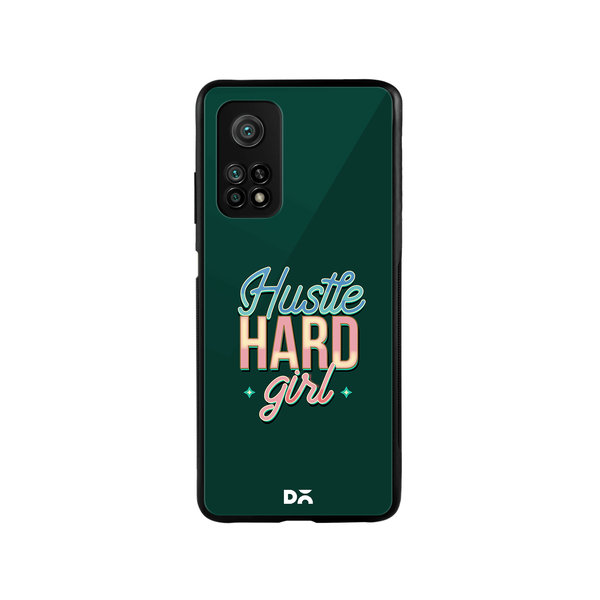 

DailyObjects Hustle Glass Case Cover For Xiaomi Mi 10T