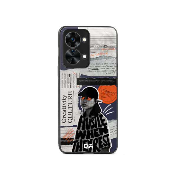 

DailyObjects Hustle When They Rest Glass Case Cover For OnePlus Nord 2T