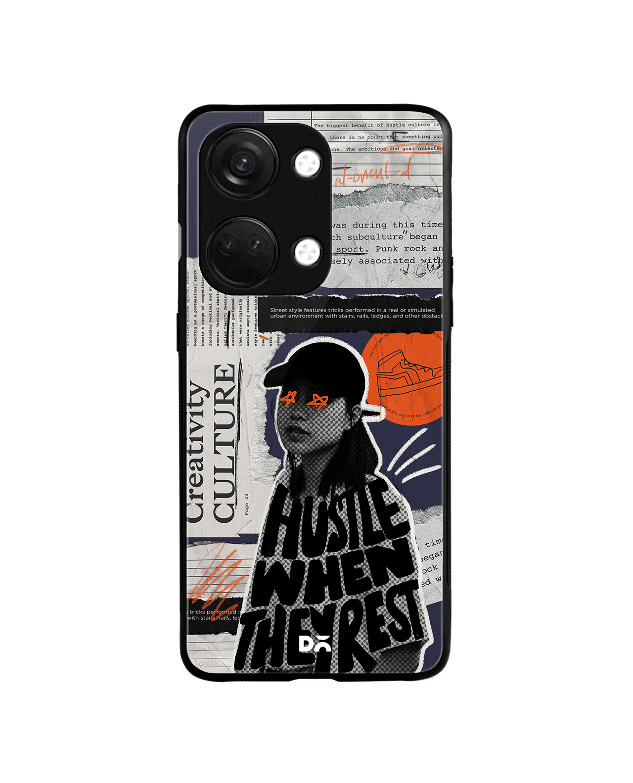 Hustle When They Rest Glass Case Cover For OnePlus Nord 3
