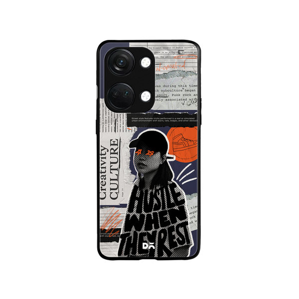 

DailyObjects Hustle When They Rest Glass Case Cover For OnePlus Nord 3