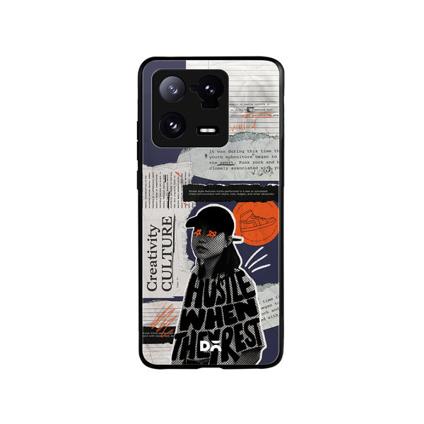 

DailyObjects Hustle When They Rest Glass Case Cover For Xiaomi 13 Pro