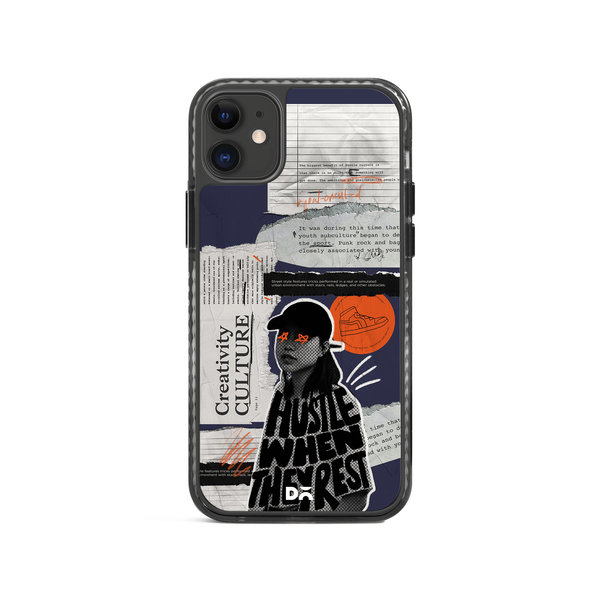 

DailyObjects Hustle When They Rest Stride 2.0 Case Cover For iPhone 11