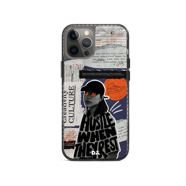 

DailyObjects Hustle When They Rest Stride 2.0 Case Cover For iPhone 12 Pro