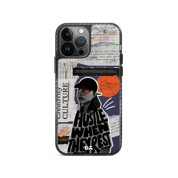 

DailyObjects Hustle When They Rest Stride 2.0 Case Cover For iPhone 14 Pro Max