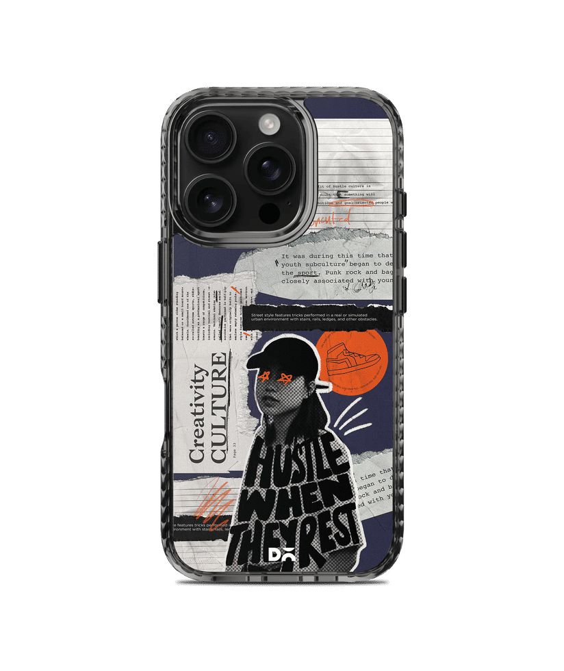 Hustle When They Rest Stride MagSafe Case Cover For iPhone 16 Pro Max