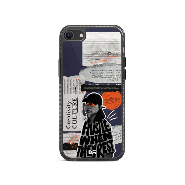 

DailyObjects Hustle When They Rest Stride 2.0 Case Cover For iPhone 7