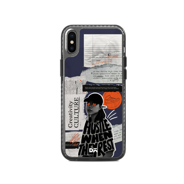 

DailyObjects Hustle When They Rest Stride 2.0 Case Cover For iPhone XS