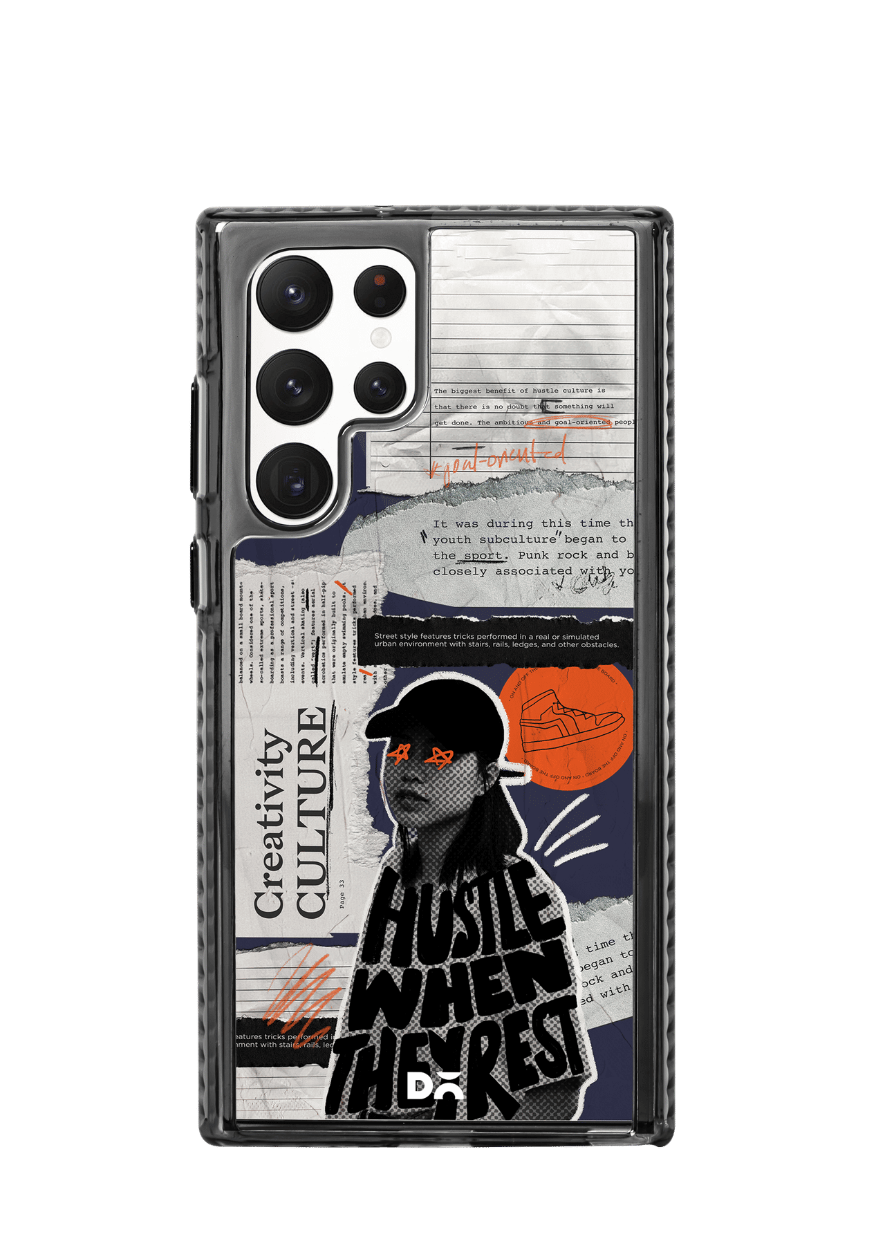 Hustle When They Rest Stride 2.0 Case Cover For Samsung Galaxy S23 Ultra