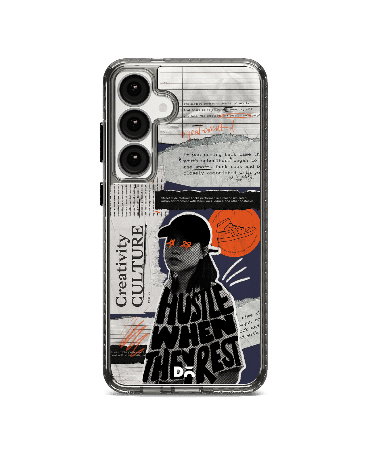 Hustle When They Rest Stride 2.0 Case Cover For Samsung Galaxy S25 Plus