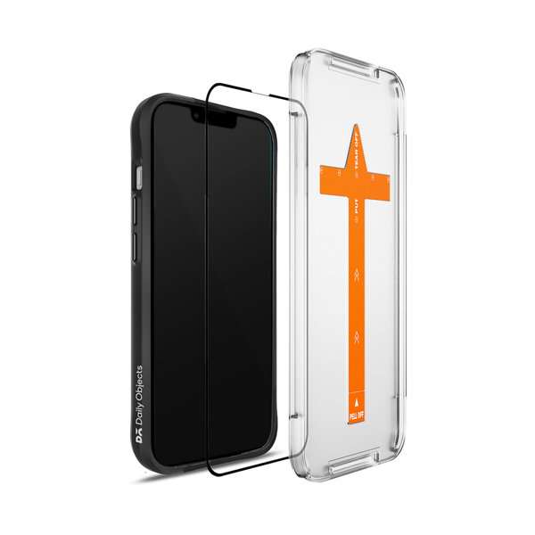 

DailyObjects Hybrid Clear Phone Case Cover & Sheath Screen Protector Combo For iPhone 13 Pro Max