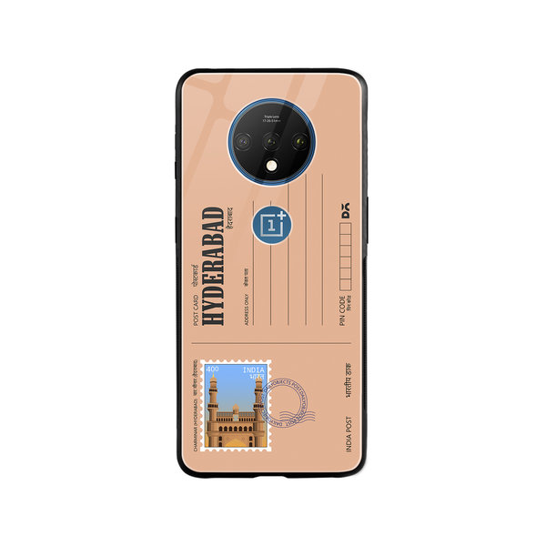 

DailyObjects Hyderabad Charminar Postcard Glass Case Cover For OnePlus 7T