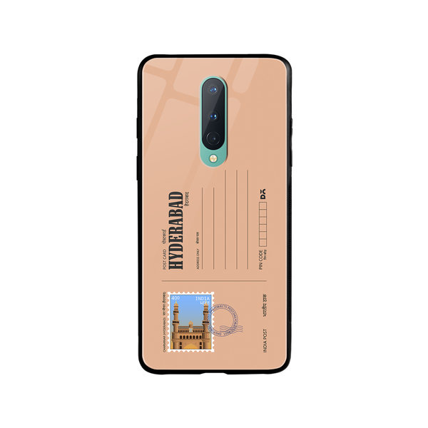 

DailyObjects Hyderabad Charminar Postcard Glass Case Cover For OnePlus 8