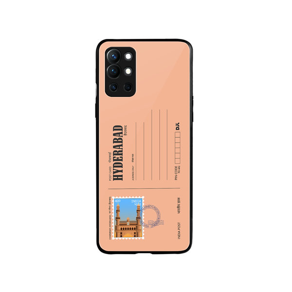 

DailyObjects Hyderabad Charminar Postcard Glass Case Cover For OnePlus 9R
