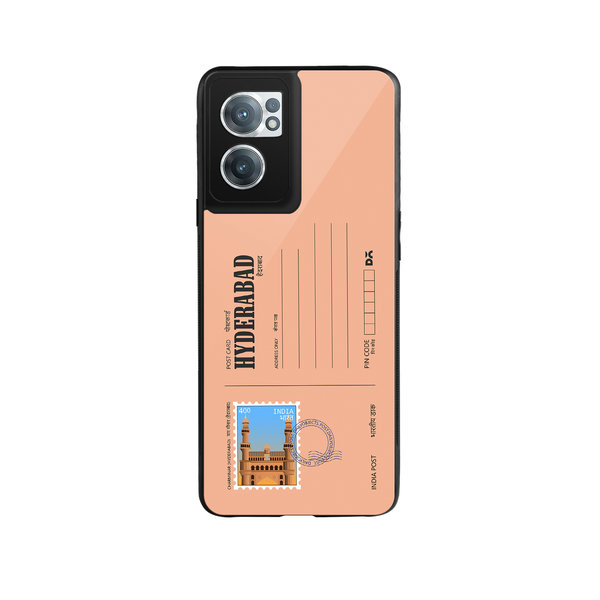 

DailyObjects Hyderabad Charminar Postcard Glass Case Cover For OnePlus Nord CE 2