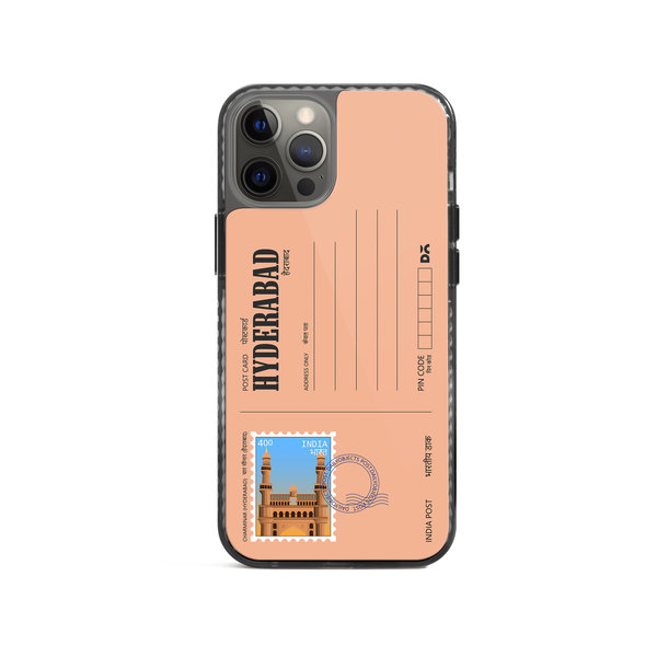 

DailyObjects Hyderabad Charminar Postcard Stride 2.0 Case Cover For iPhone 12 Pro