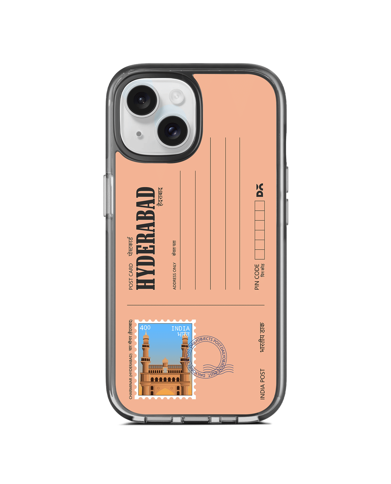 Hyderabad Charminar Postcard Stride 3.0 MagSafe Case Cover For iPhone 15