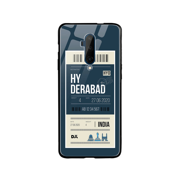 

DailyObjects Hyderabad City Tag Glass Case Cover For OnePlus 7T Pro
