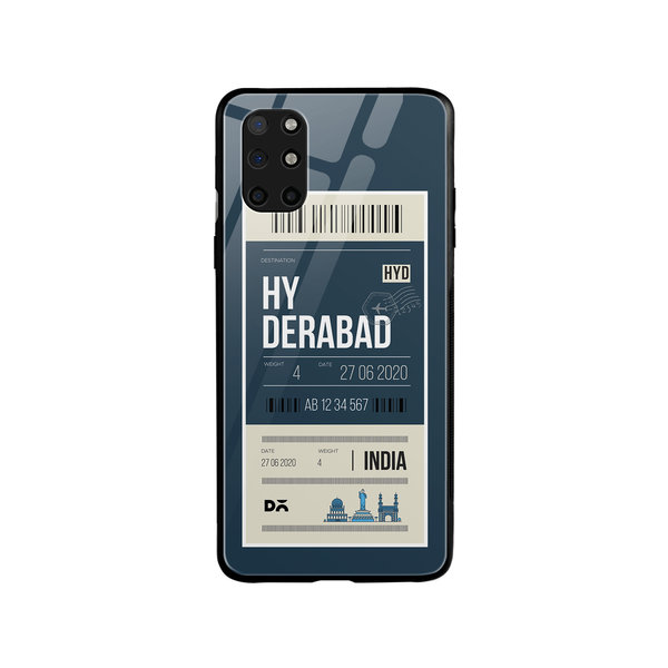 

DailyObjects Hyderabad City Tag Glass Case Cover For OnePlus 8T