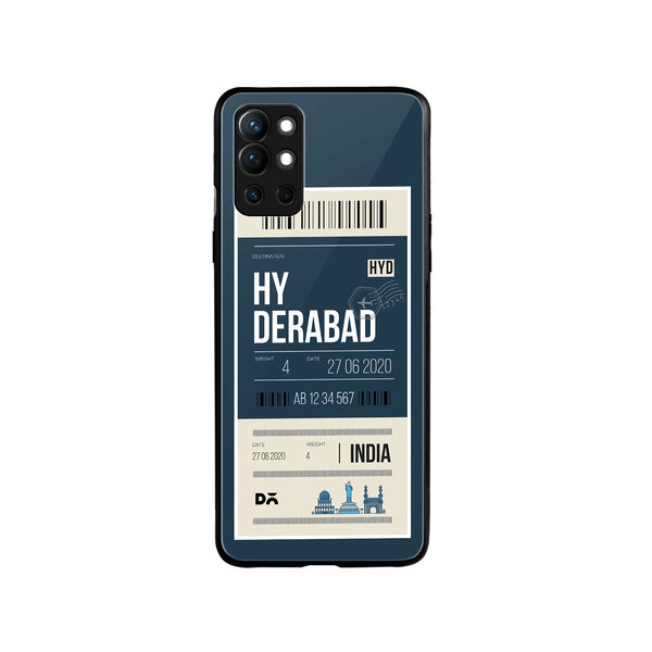 

DailyObjects Hyderabad City Tag Glass Case Cover For OnePlus 9R
