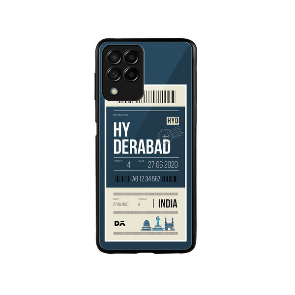 

DailyObjects Hyderabad City Tag Glass Case Cover For Samsung Galaxy M53