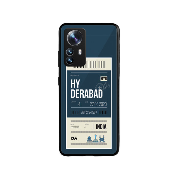 

DailyObjects Hyderabad City Tag Glass Case Cover For Xiaomi 12 Pro