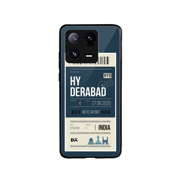 

DailyObjects Hyderabad City Tag Glass Case Cover For Xiaomi 13 Pro