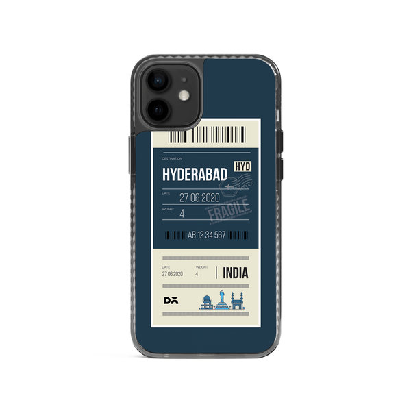 

DailyObjects Hyderabad City Tag Stride 2.0 Case Cover For iPhone 12